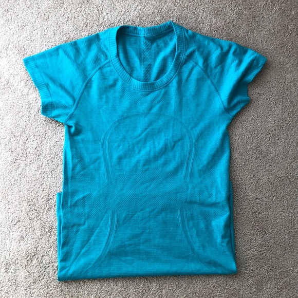lululemon athletica Tops - Lululemon Teal Green Women’s Swiftly Tech Shirt